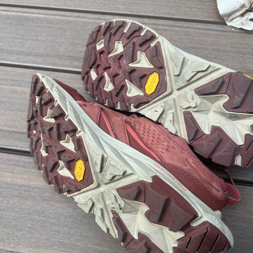 2 women's Hoka Anacapa GORETEX WATERPROOF Hiking shoes sz 8B - Picture 8 of 8